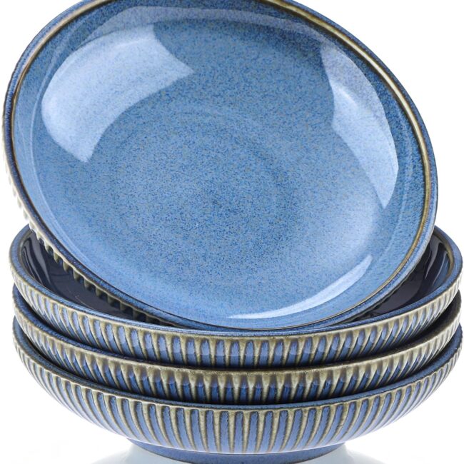 Small Ceramic Dipping Sauce Dishes, Set of 4