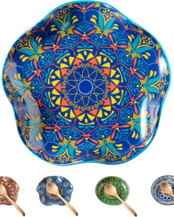 Bohemian Ceramic Spoon Rest for Stove Tops